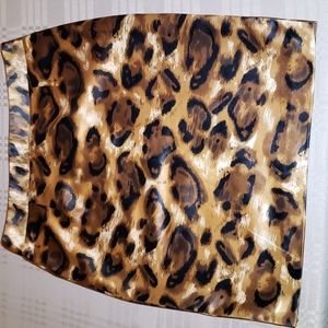 DStudio Leopard Print Pencil Skirt (0322)